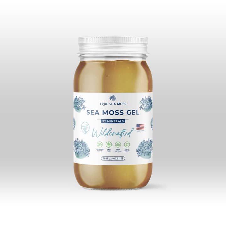 TrueSeaMoss - Wholesale Oral Supplement/Vitamin - WILDCRAFTED SEA MOSS GEL