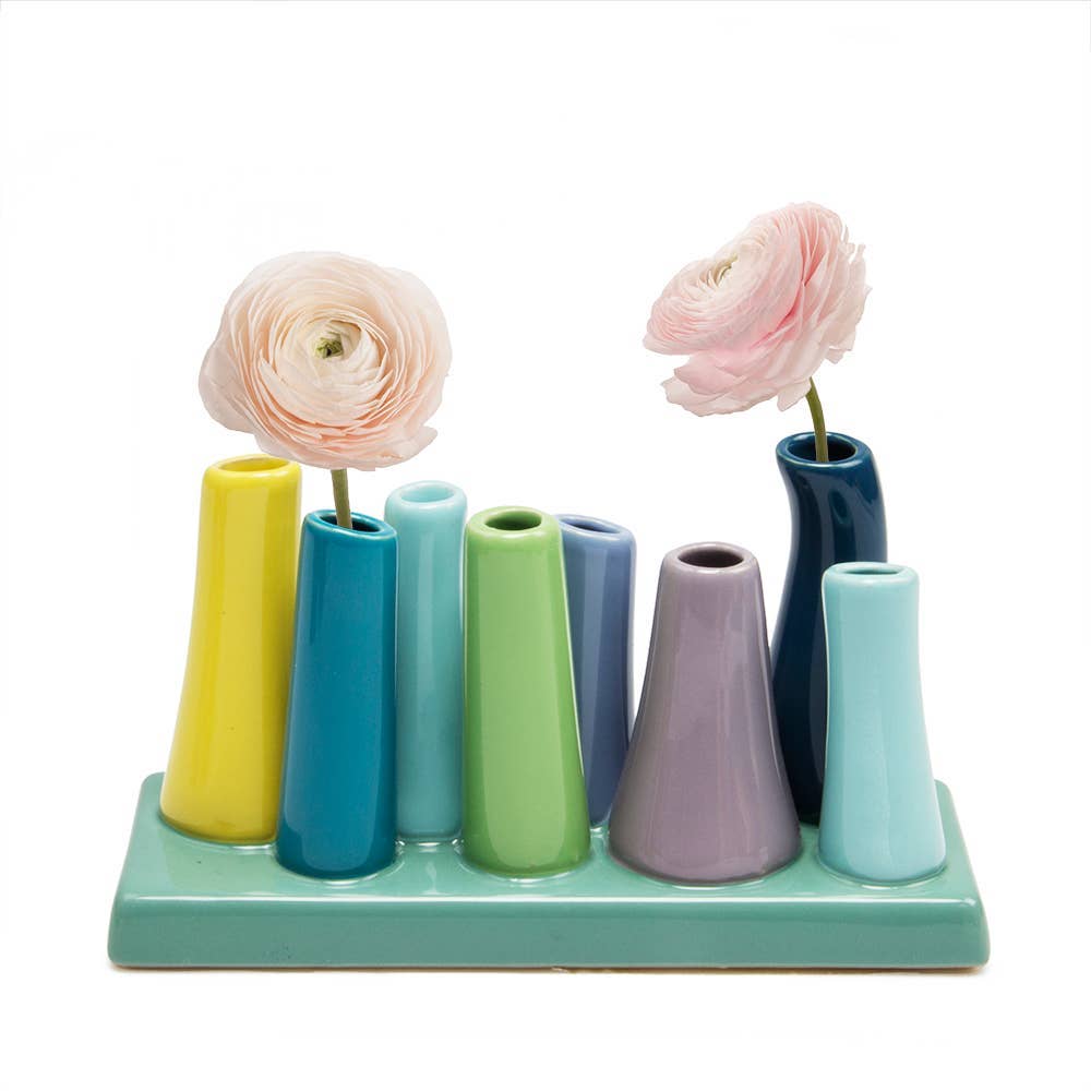 Chive UK - Vente Vases - Chive Pooley - Vase à une seule tige en céramique émaillée0