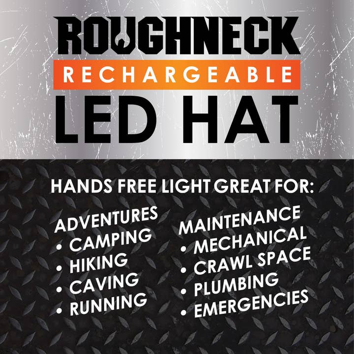 Novelty Brands - Wholesale Retailer Display - Accessories - Roughneck LED Light Beanie Hat Assortment- 6/Display5