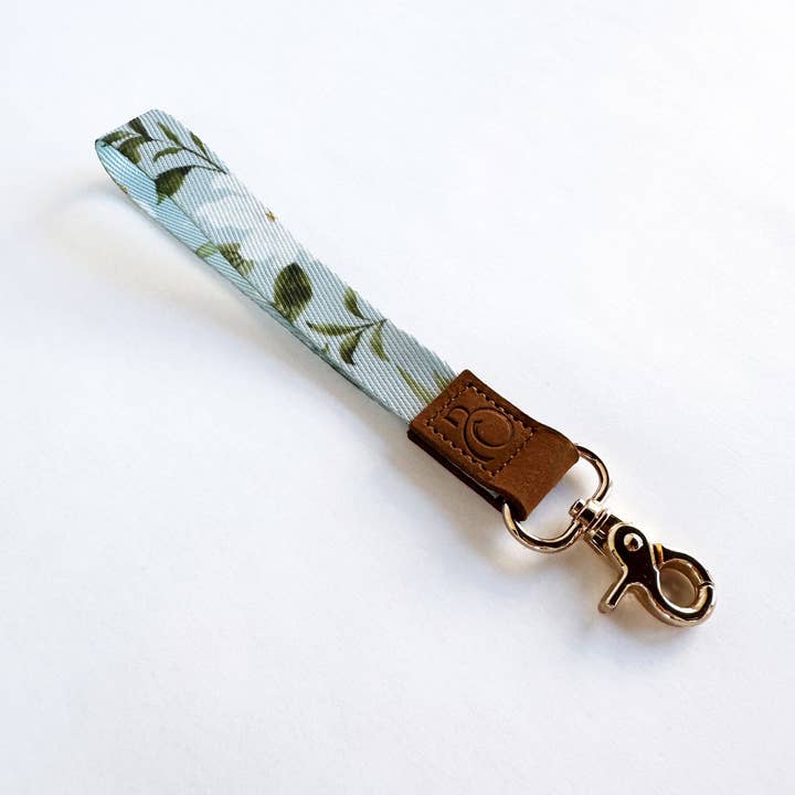 Beth Schneider Designs, LLC - Wholesale Lanyard - Women's - Keychain Lanyard with Leather Embossed Closure and Gold Lobster Claw5