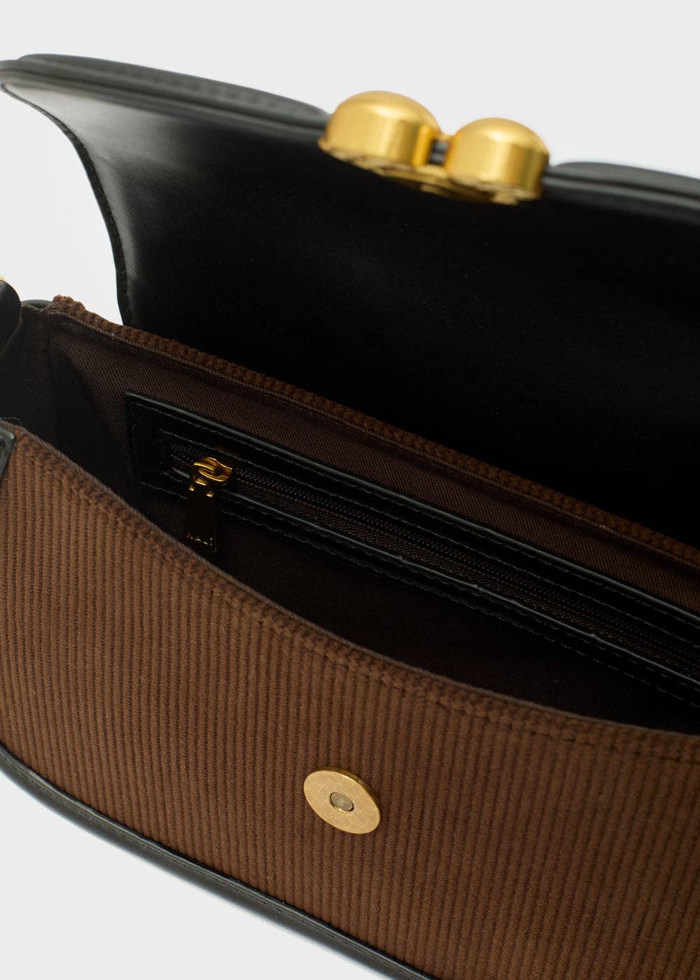 NALI' - Wholesale Shoulder Bag - Women's - BOBBY SHOULDER BAG VELVET BROWN - N643