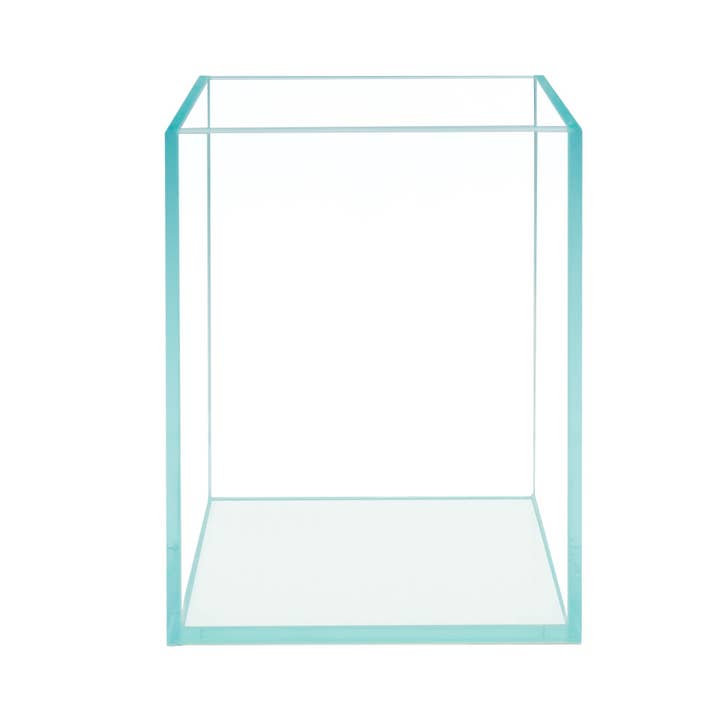 HIRO AQUATICS - Wholesale Terrarium - Nano-hoog randloos glazen aquarium van 5 gallon, met opties voor deksels