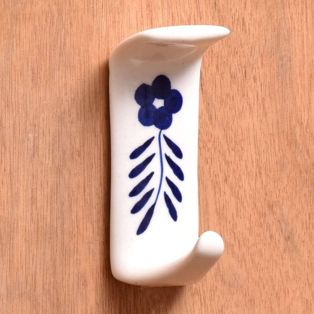 Daana Paani LLC - Wholesale Wall Hook - 48 Piece Ceramic Wall Adhesive Hooks for Hanging Coat0