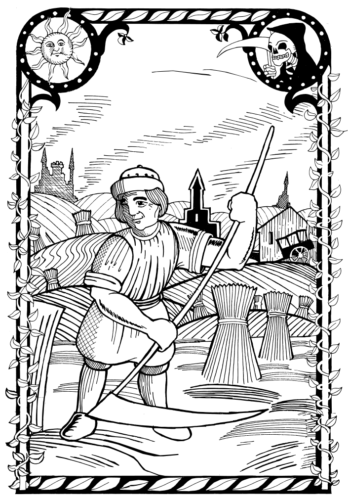 Hillary's Toy Box LLC - Wholesale Coloring & Activity Book - Adult - Of Popes & Plagues Coloring Book1