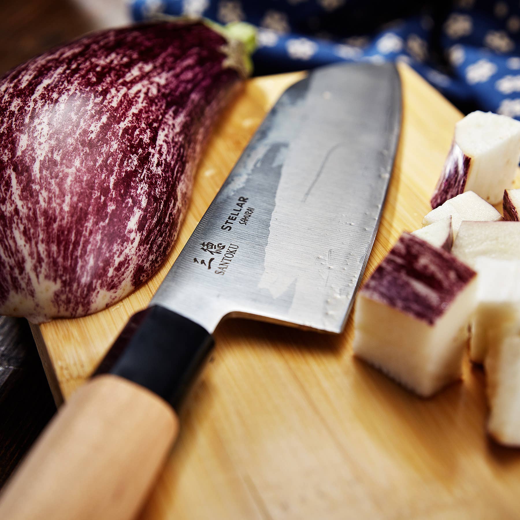 Stellar - Wholesale Kitchen/Utility Knife - Stellar Samurai, 15cm/6" Santoku Knife2