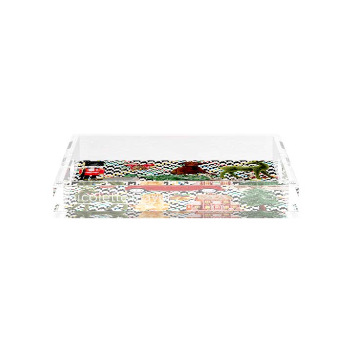 Nicolette Mayer Collection - Wholesale Decorative Tray - Ultimate Christmas Acrylic Square Decorative Tray11