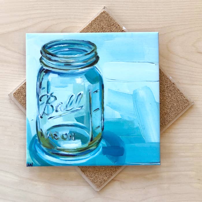 Art by Alyssa - Wholesale Trivet - Ball Jar Trivet0