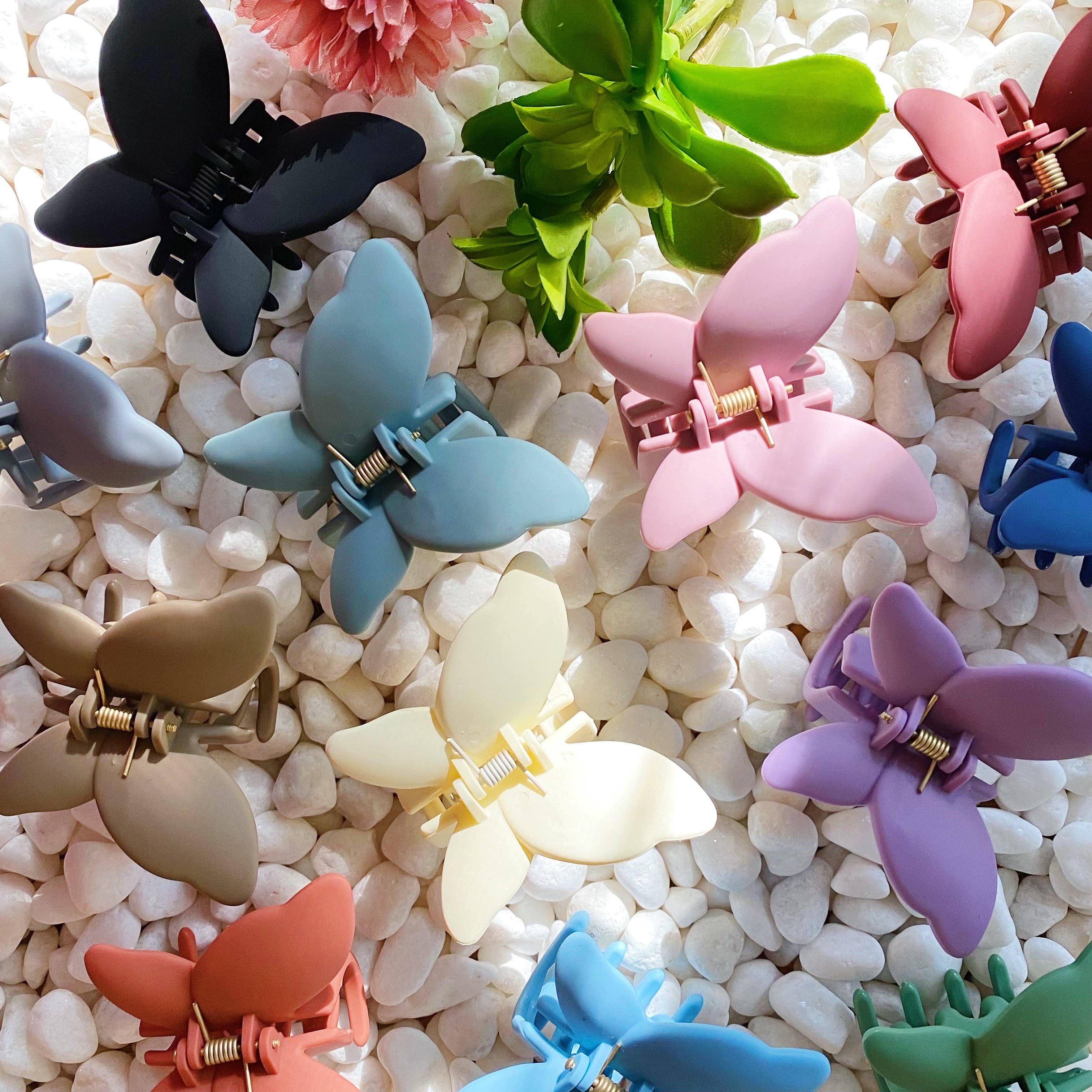 Ellison+Young - Venta al por mayor Horquilla para el pelo - Mujer - Set de pinzas para el pelo Trio of Butterflies6