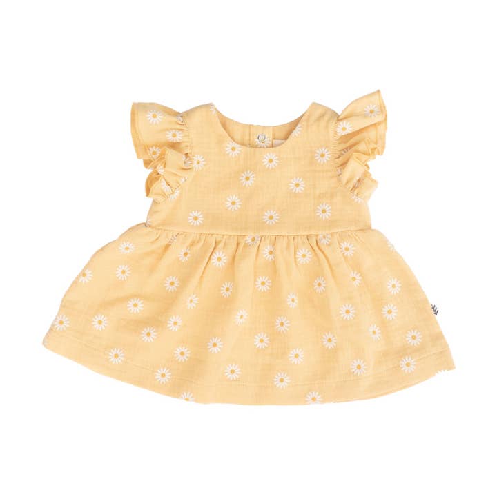 Ruffle Dress - Daisy for wholesale by Les Petites Natures
