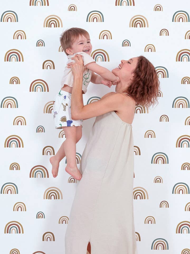 SUNNY - Tapetpapir motiv bue-til-himmel (H0742) for engroshandel hos LILIPINSO