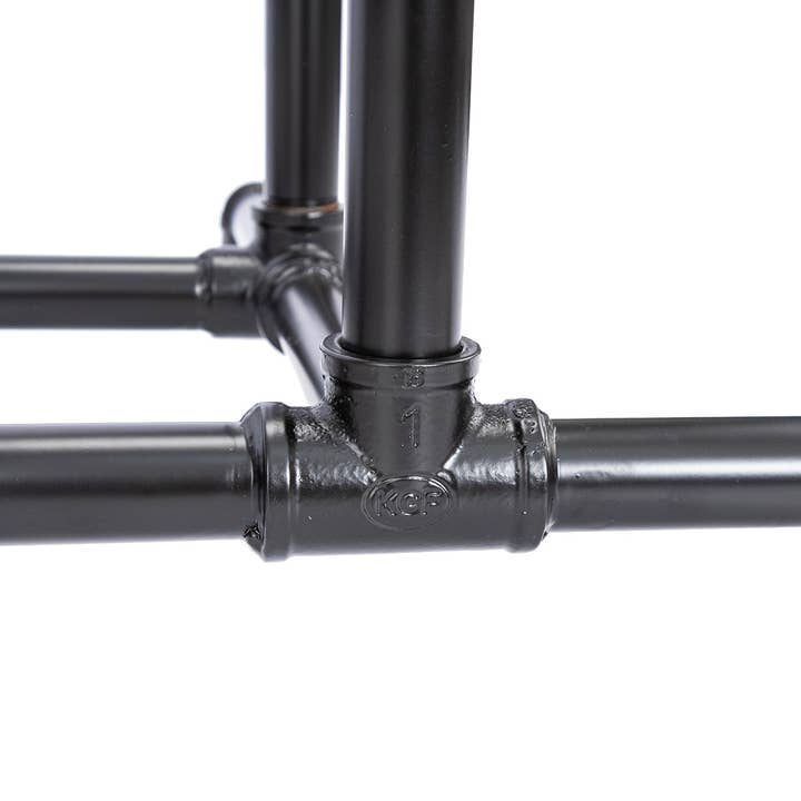 Store Supply Warehouse - Wholesale Retailer Display - Accessories - Boutique Pipe 4-Way Clothing Rack With Straight Arms8