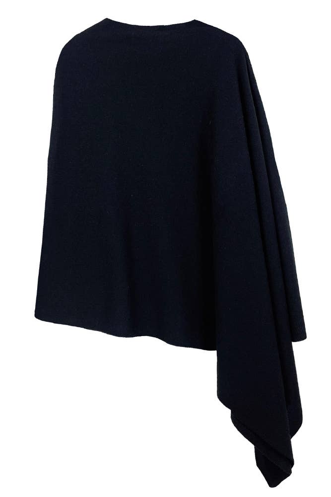 Hana - Wholesale Poncho - Women's - Solid Scarf Poncho27