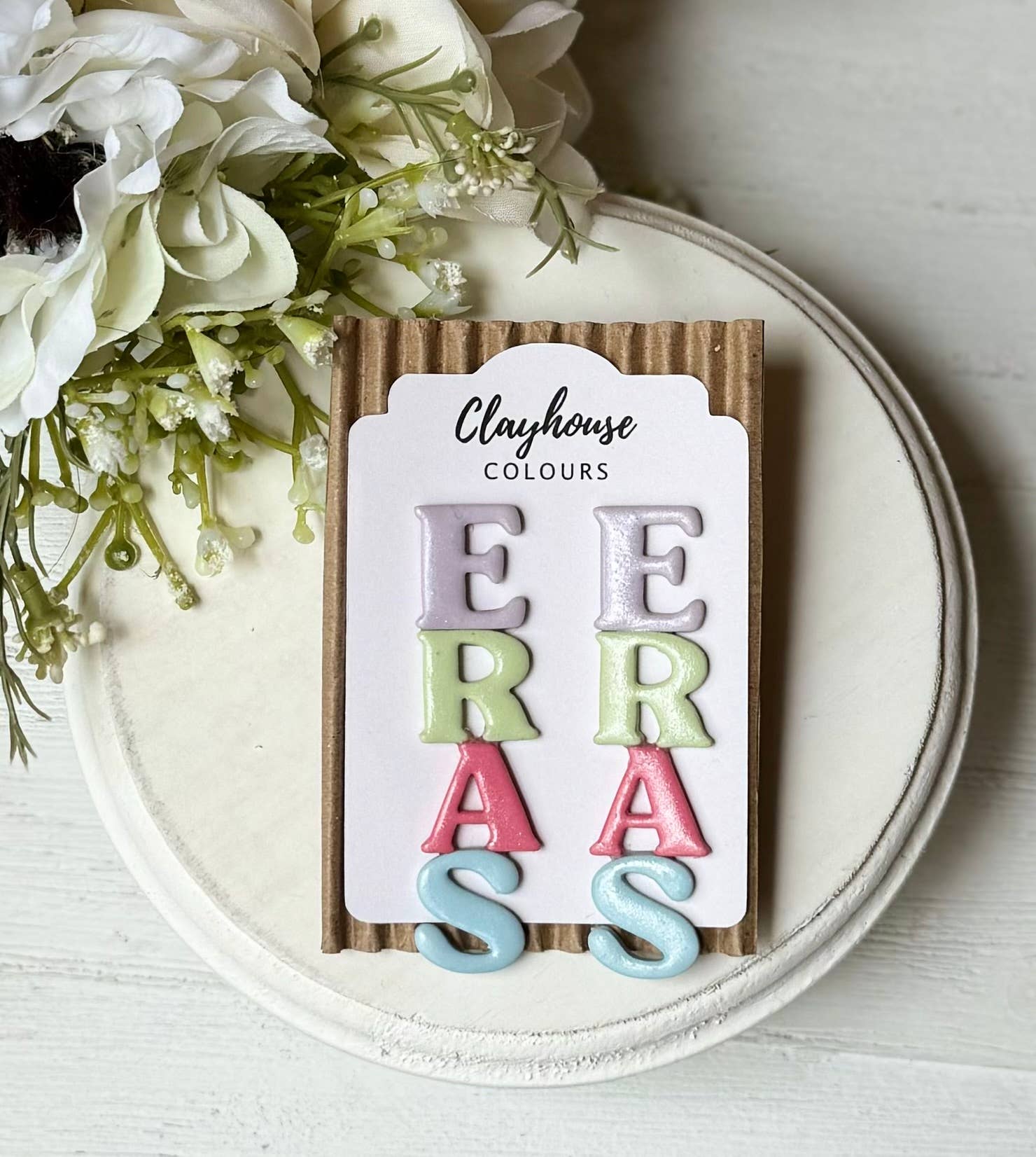 Clayhouse Colours - Wholesale Hangende/ronde oorbellen - Op Taylor Swift geïnspireerde oorbellen | Swiftie-oorbellen5