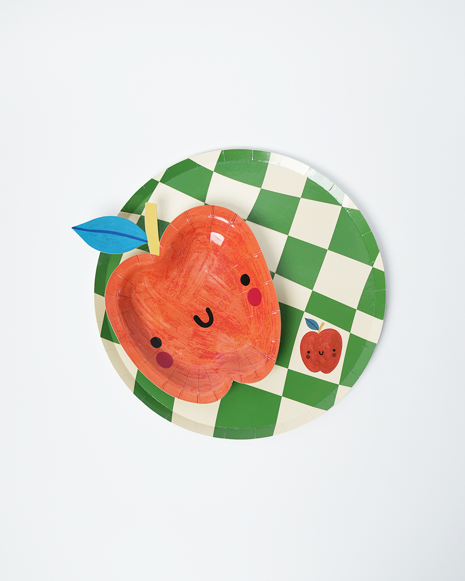 POP Party Supplies, LLC - Wholesale Disposable Plate - Checkered Dinner Paper Plates (x12) - Little Chef Collection6
