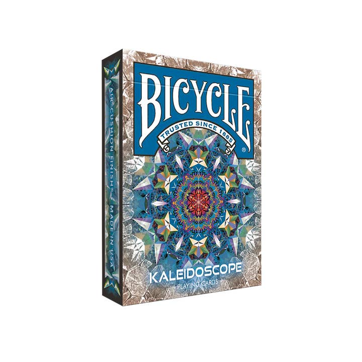 Bicycle Kaleidoscope Blue Playing Cards for wholesale by Collectible Playing Cards