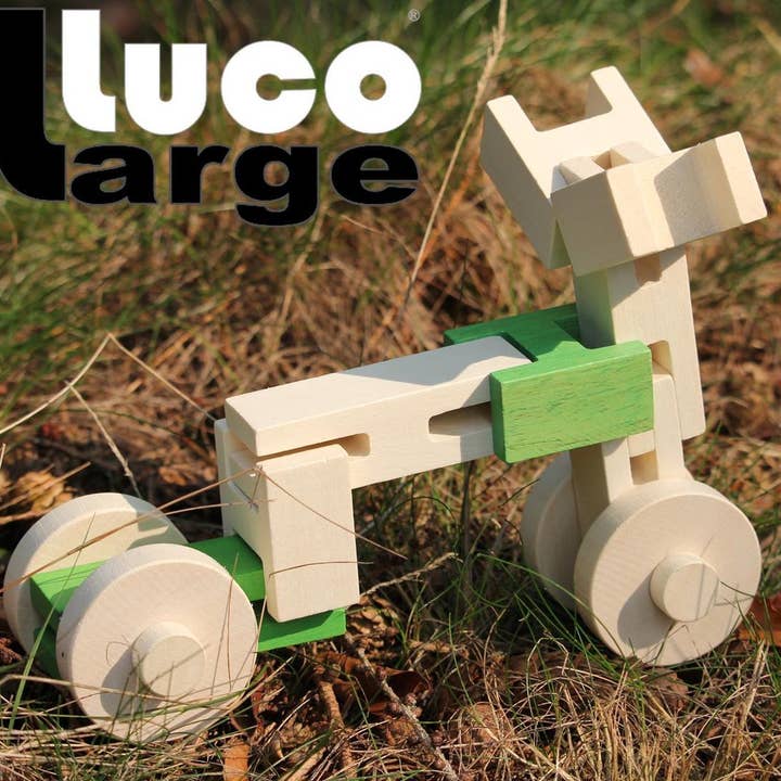 Luco Toys - Wholesale Building Set - Kids - Luco Wooden Toy Blocks, 36 Pcs, starters set8