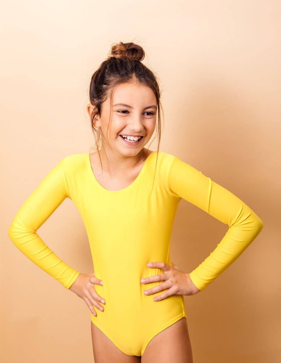 Leveret Pajamas - Wholesale Leotard - Kids - Kids Long Sleeve Leotard27