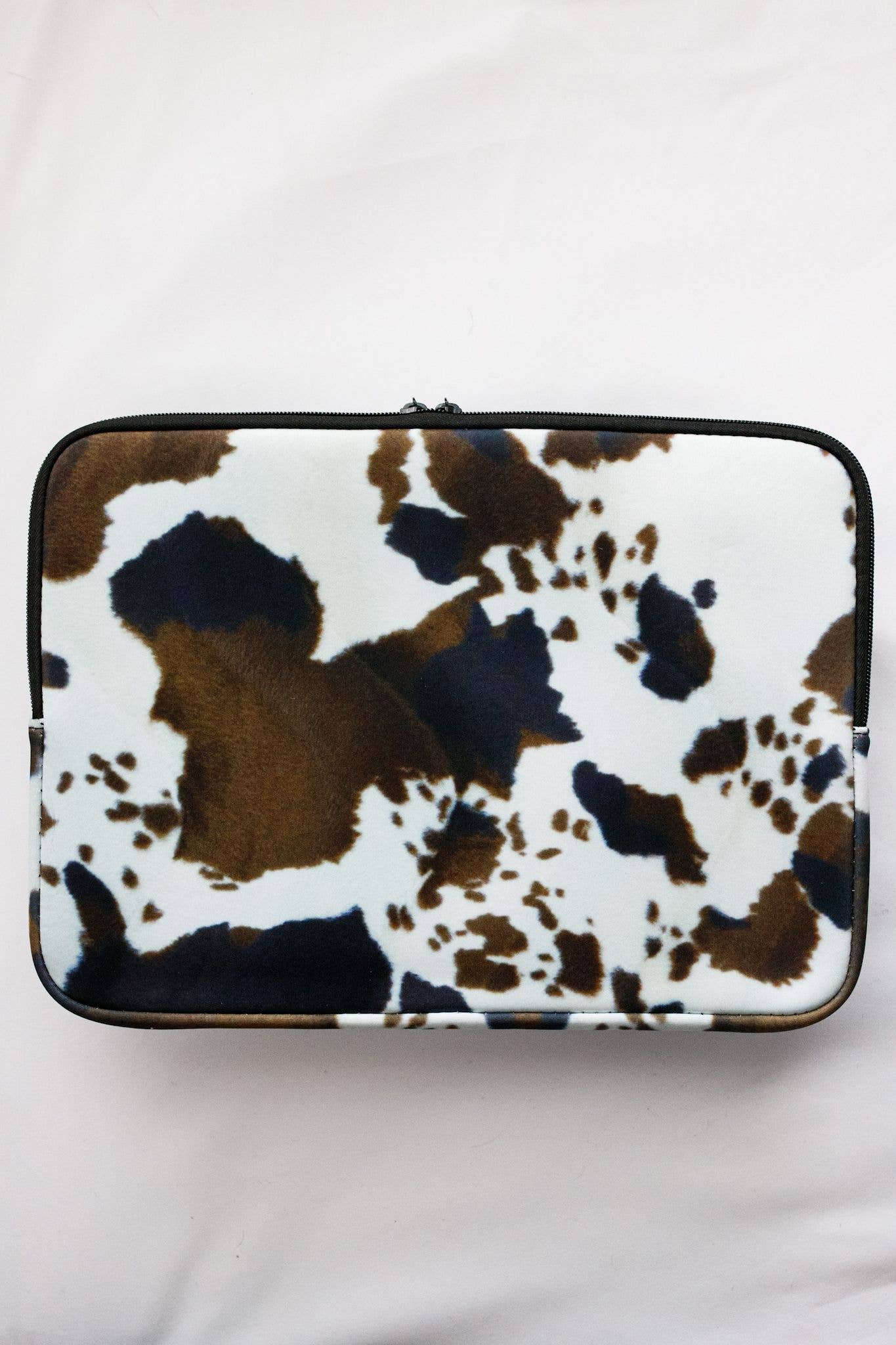 The Front Porch Label - Wholesale Laptop/Tablet Case - Women's - Brown Cowhide Laptop Case1