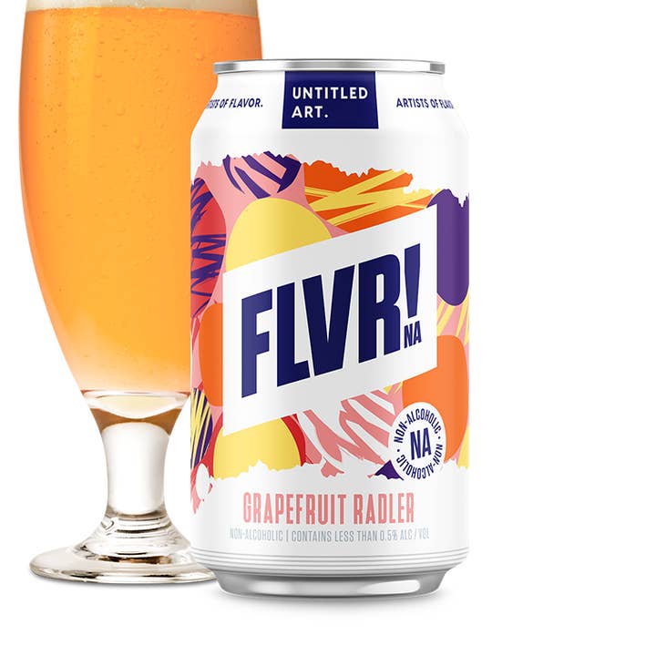 FLVR! NA Grapefruit Radler for wholesale by Untitled Art