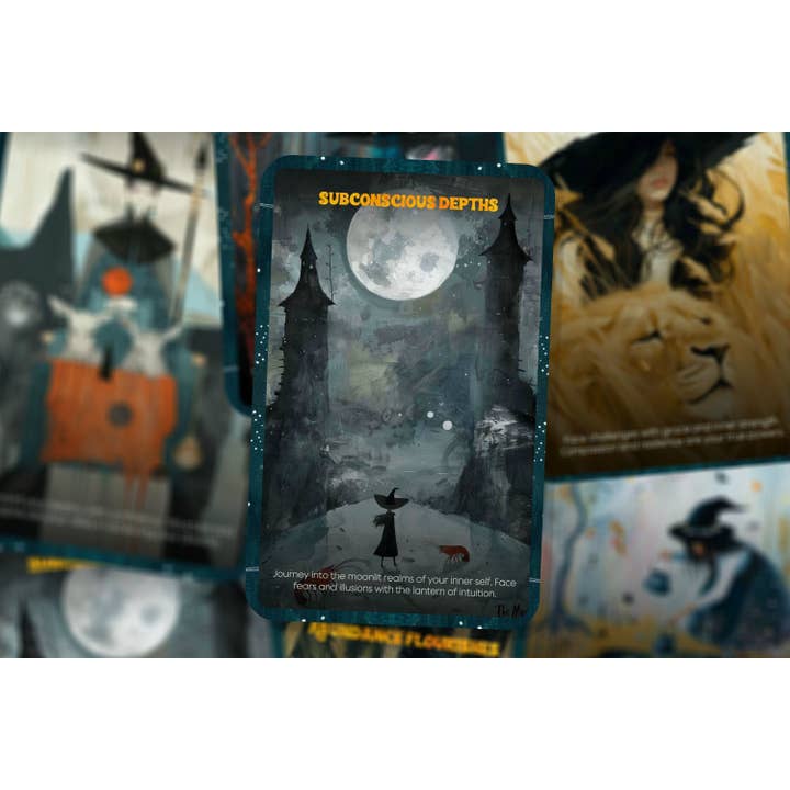 IBIZA TAROT - Vendita all'ingrosso Tarocchi - Mazzo di Carte Oracolo Cicli delle Streghe per Divinazione e Lettura della Fortuna