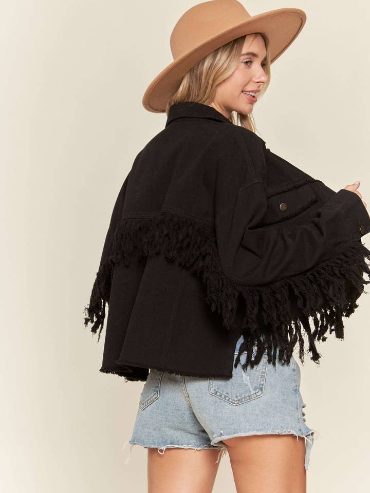 Madelyn - Wholesale Jacket - Women's - LKJ8260 - FRILLED CASUAL JACKET18