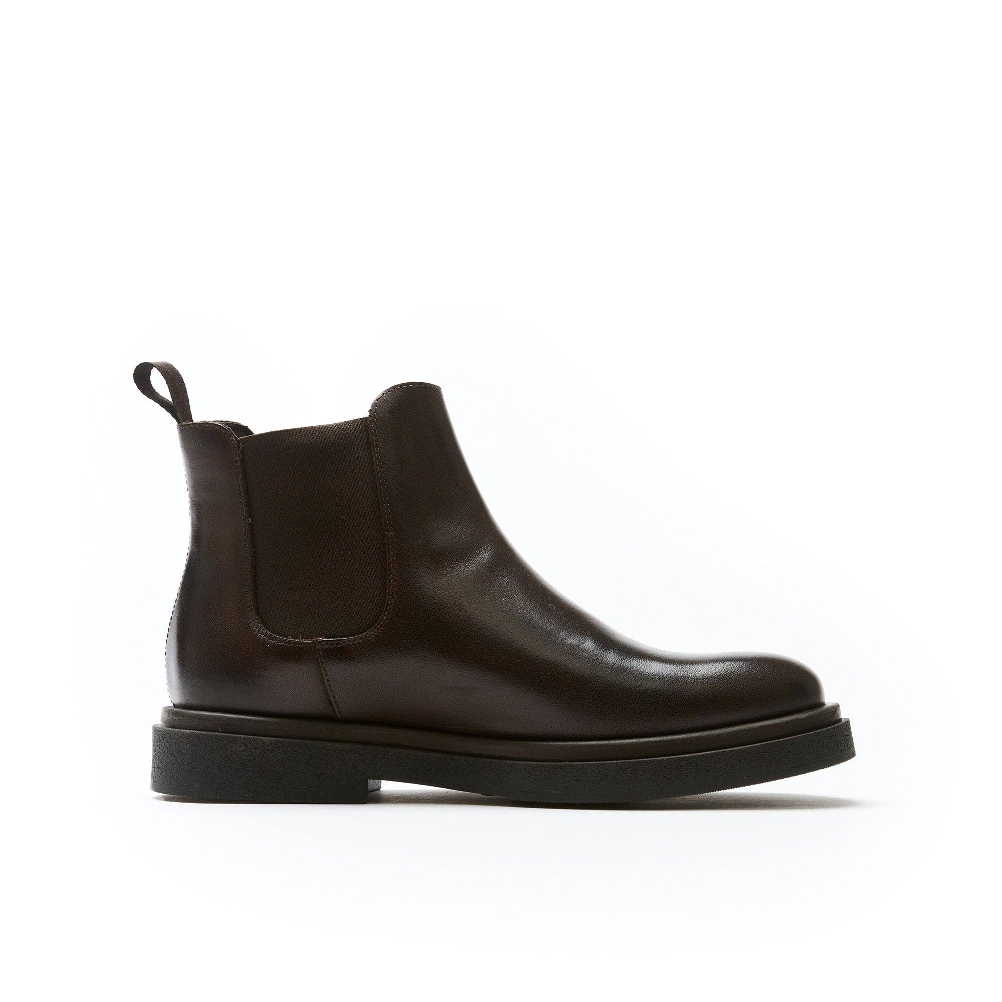 Frank Daniel – wholesale Chelsea boots – Men's – Brown Chelsea boots for men. Made in Italy5