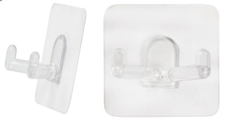 Magische Haken - Wholesale Wall Hook - V-hook set of 2 /kitchen/bathroom/house/gluing/apartment/gadget1