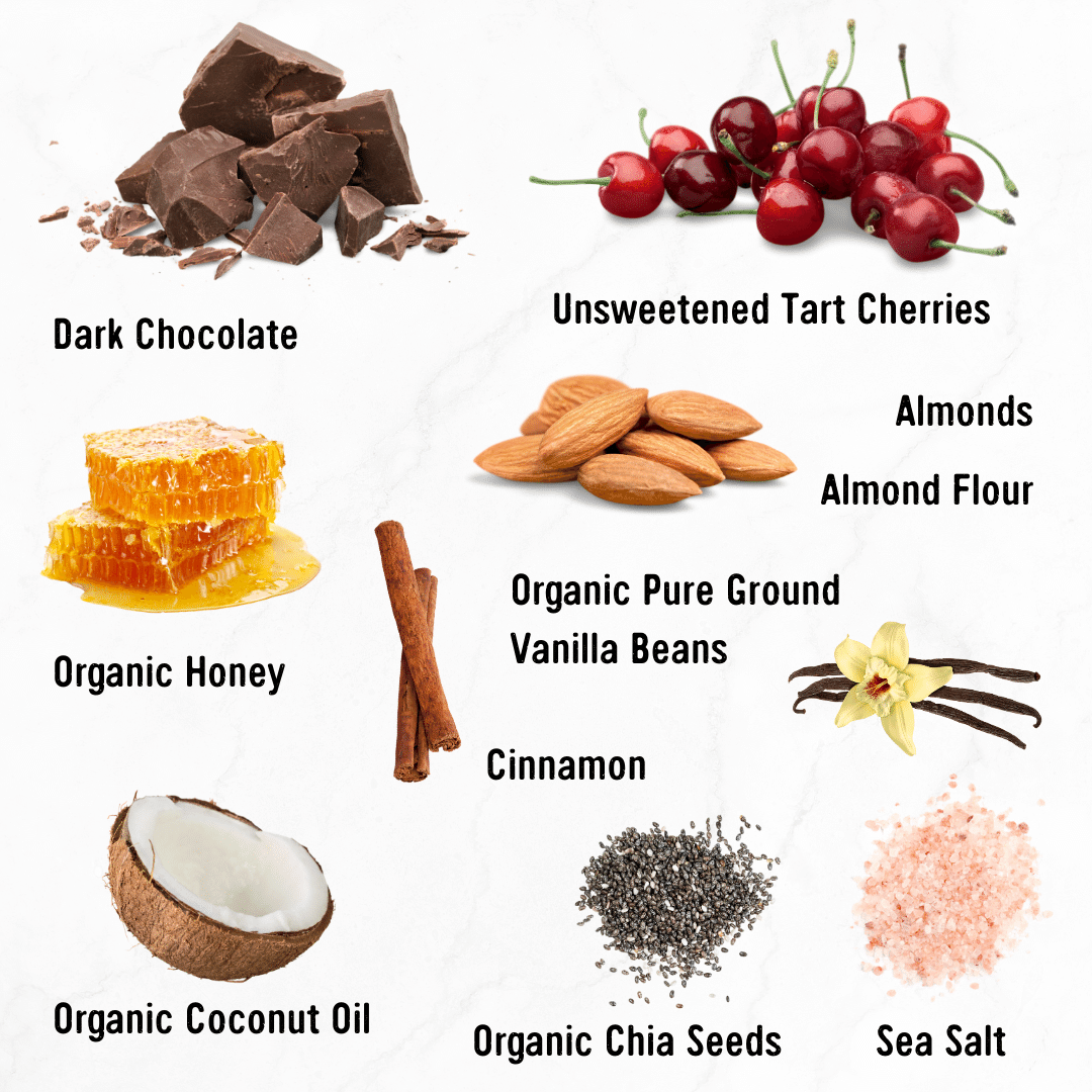 Taos Bakes - Wholesale Snack Bar - Dark Chocolate + Tart Cherry | Snack Bars | 1.8oz 1