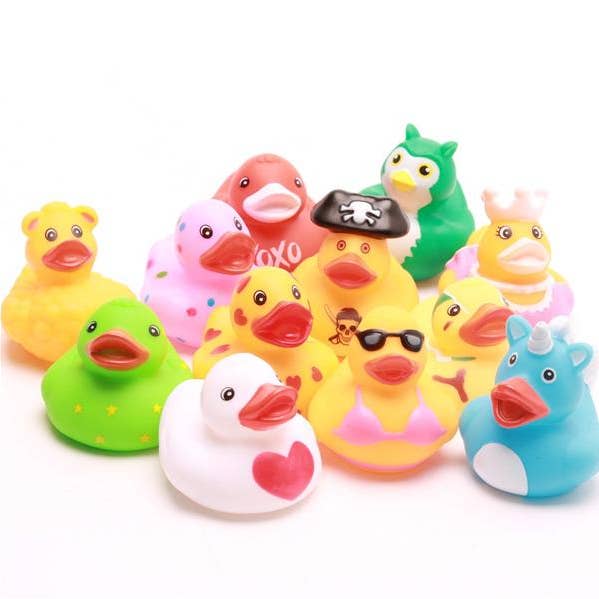 Bath Ducks Mix - No. 5 - 12-piece Set - Rubber Duck for wholesale by Duckshop