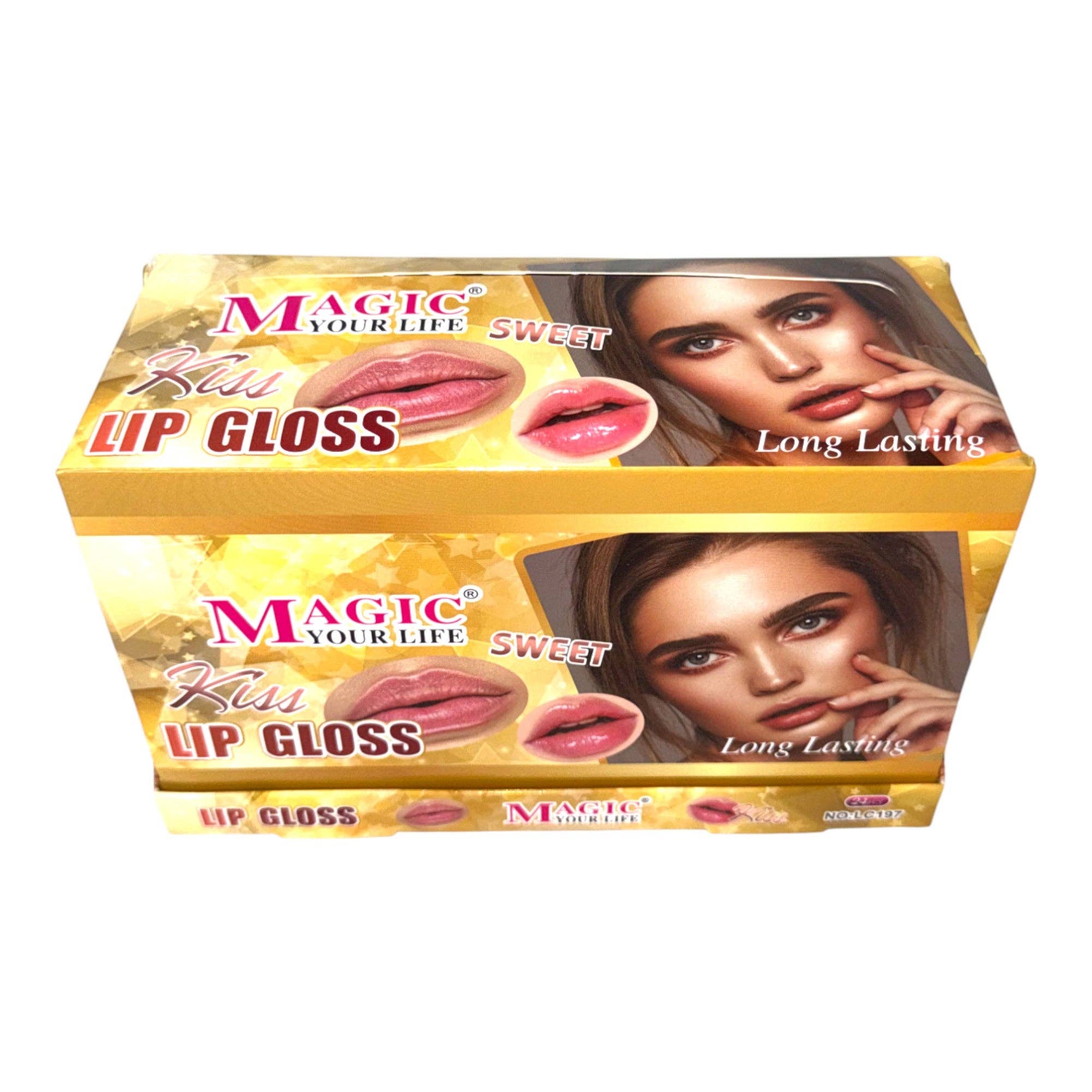 ASSORTI Magic Your Life Heart Lipgloss LC197. (24ST) voor groothandel op Faire13