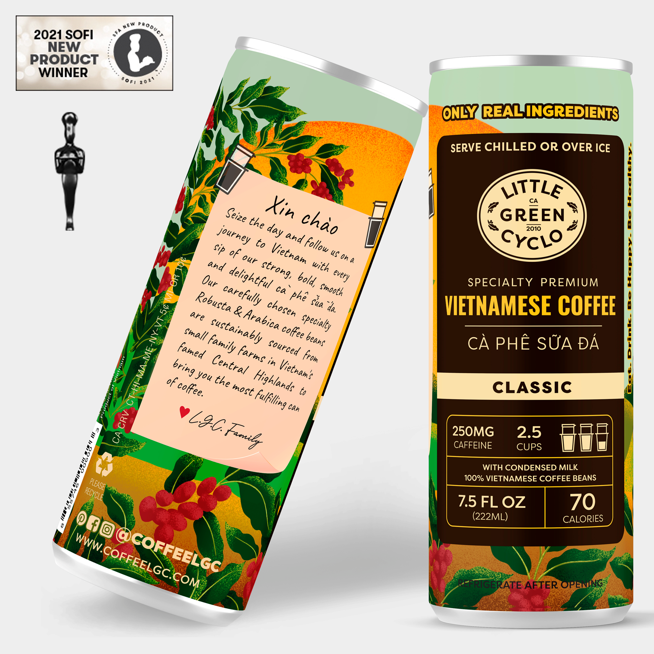 Little Green Cyclo - Wholesale Iced Coffee/Cold Brew - Classic1