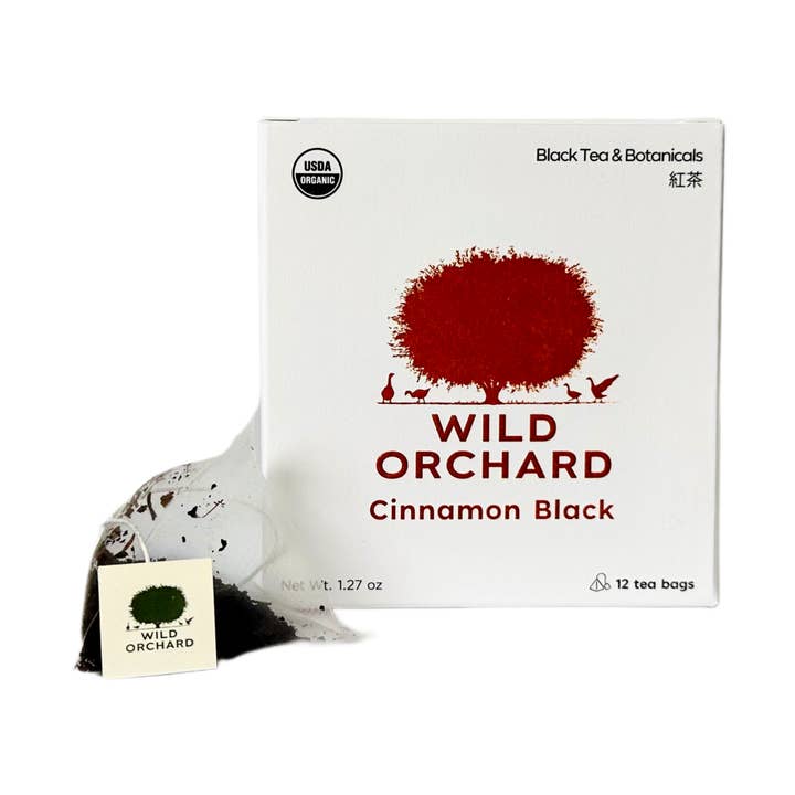 Chá Preto com Canela — Regenerative Organic Certified® por atacado de Wild Orchard Tea Company