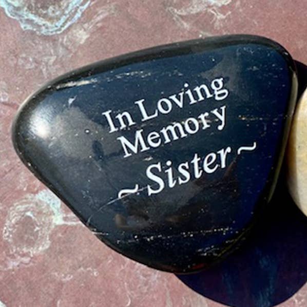 In Loving Memory River Rock - Sister for wholesale by SHOPGIVECOURAGE