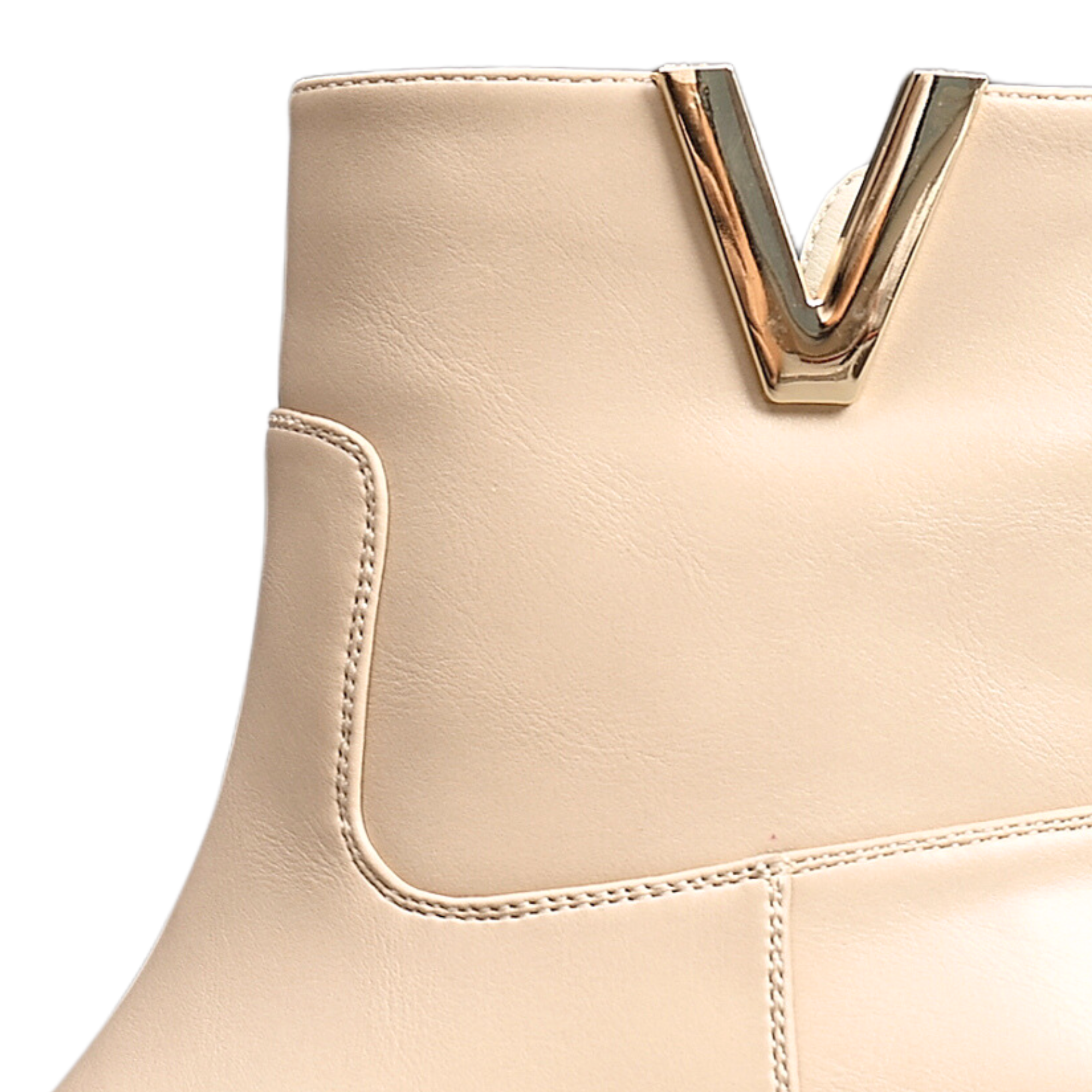 Top Staka - Wholesale Booties – Women's - A2356 Women Flat Ankle Boots Ladies Zip Closure  V shape13