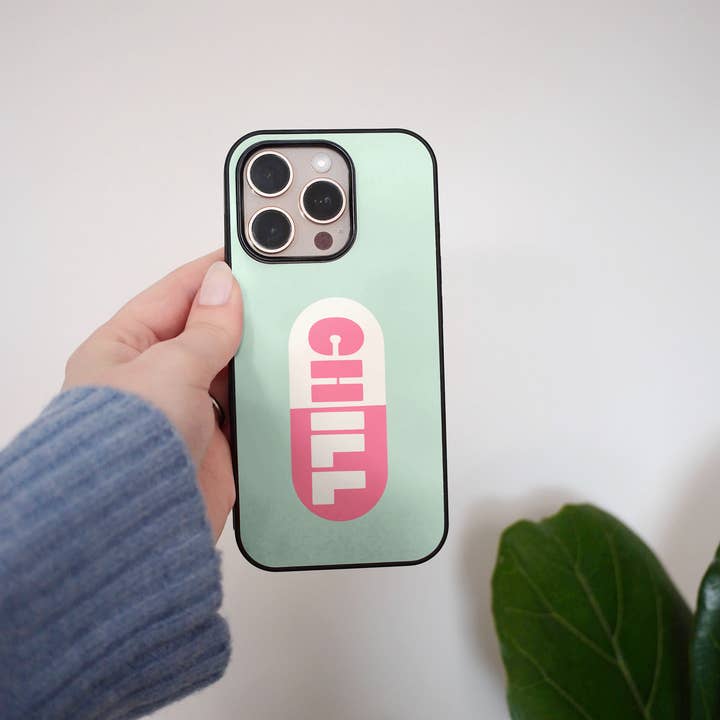 Chill Pill | Custodia per telefono per la vendita all'ingrosso da parte di Wisdom and Wonder Designs