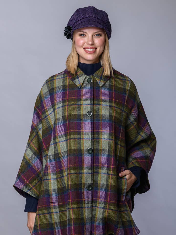 Mucros Weavers - Wholesale Cape - Women's - Country Cape 574-10