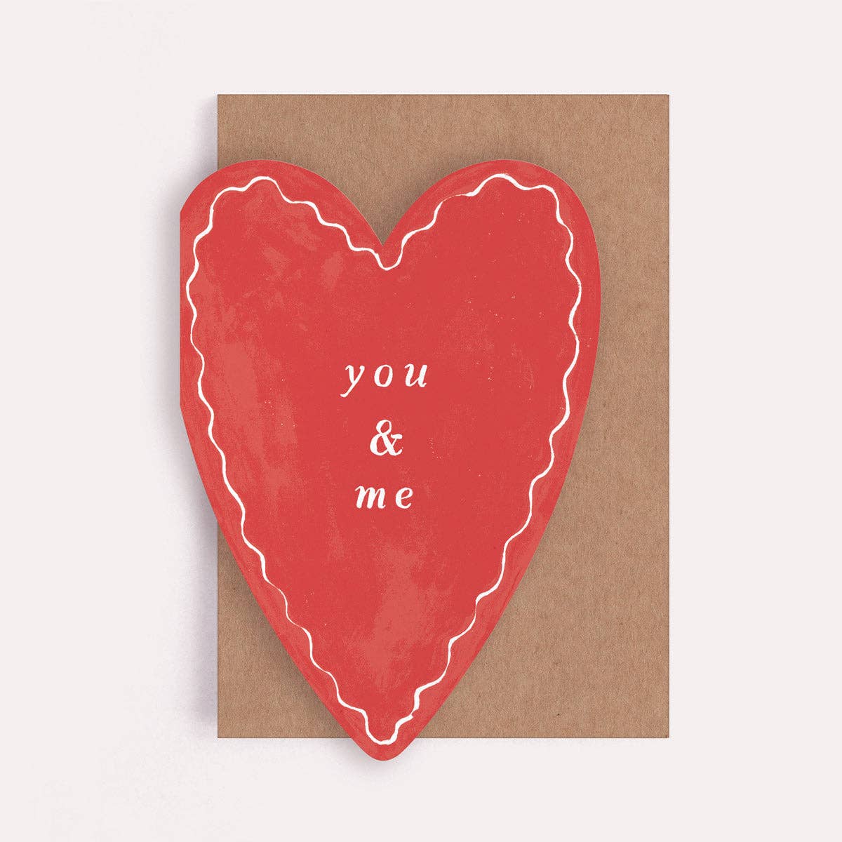 Sister Paper Co. - Wholesale Valentine's Day Card - You & Me Heart Card | Anniversary Cards | Valentines Cards3