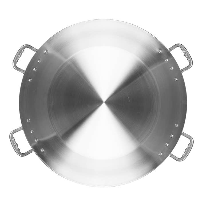 Vasconia Professional 28" Round Paella Pan NSF Certified for wholesale by Vasconia