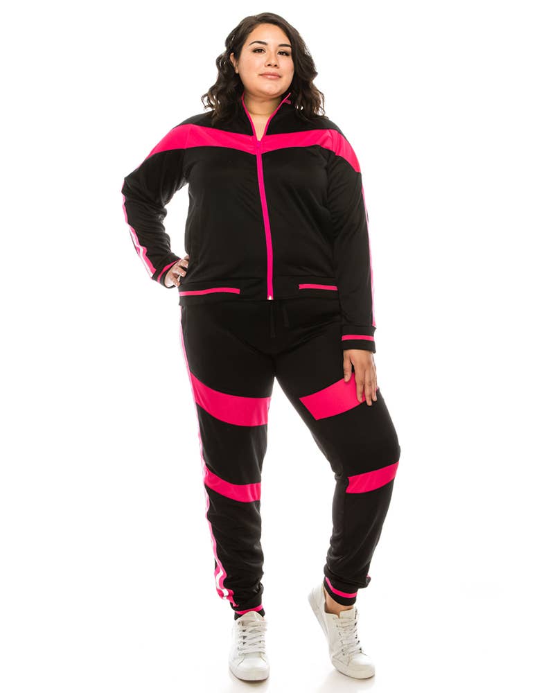 Victorious - Wholesale Tracksuit - Women's - Women Reflective Track Suits Pre-Pack8