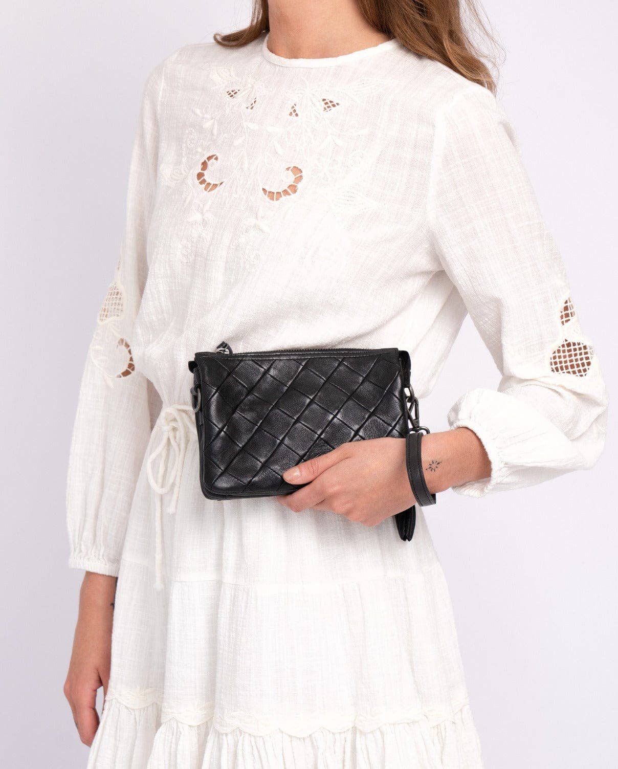 Amsterdam Heritage Leather Belts, Bags, Jackets & Apparel - Vente Sac à bandoulière – femme - Murk | Sac à bandoulière en cuir pleine fleur pour femme avec sangle8