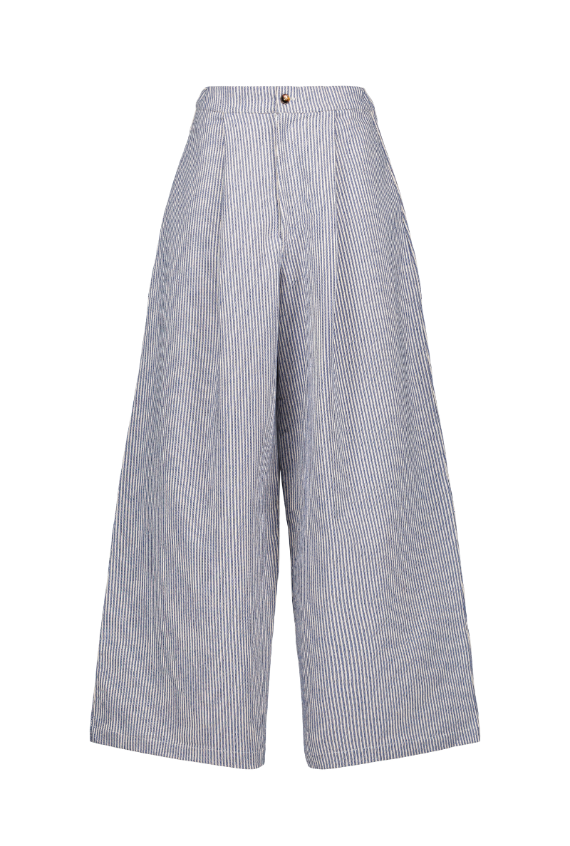 Nénés – Engroshandel Bukser - Dame – Justine bukser - blå striber5
