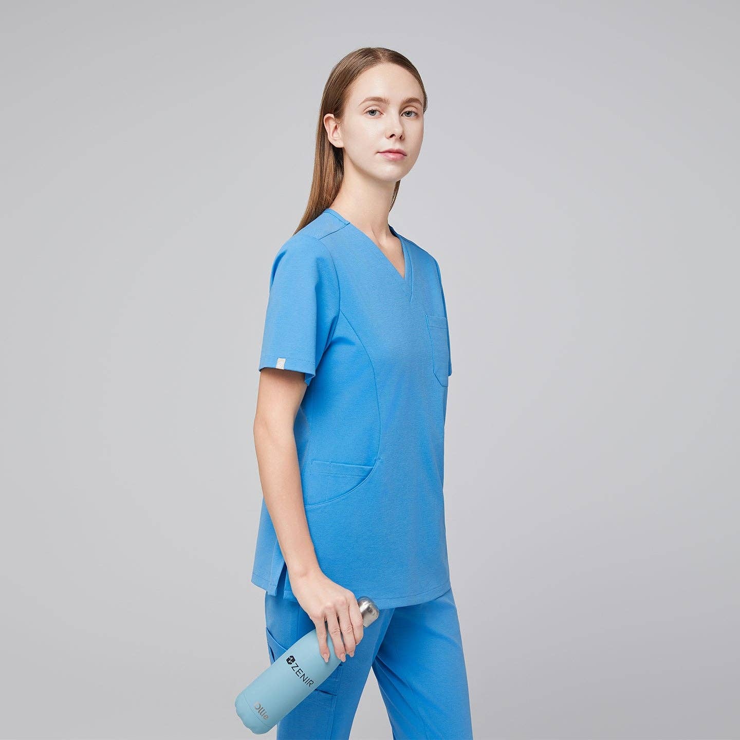 ZENIR – Engroshandel Sygeplejeruniform – til kvinder – ZENIR W-Soft stretch skrubtop til kvinder35