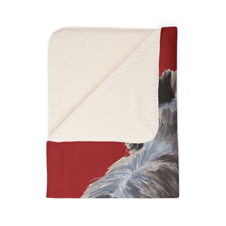 Blue Cava - Wholesale Throw Blanket - Cozy Scottish Terrier Dog Lover Fleece Sherpa Blanket | Pet Gift, Home Decor11