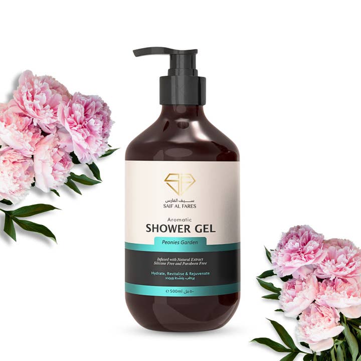 Peonies Garden Duschgel 500 ML för wholesale av SAIF AL FARES