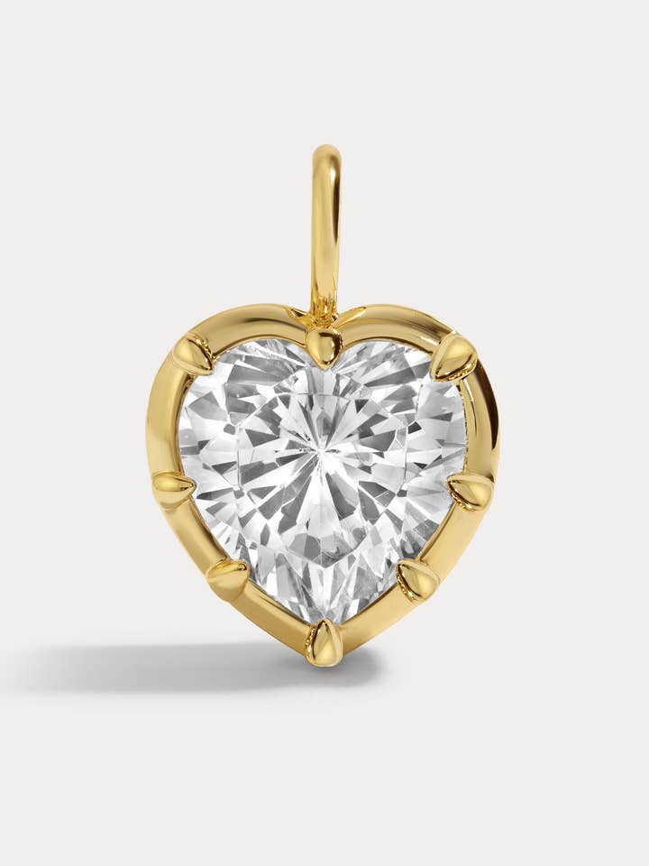 Mara Heart Charm for wholesale by Lili Claspe