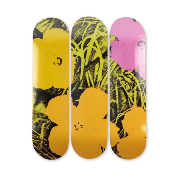 Flowers - Lime/Orange for wholesale by The Skateroom