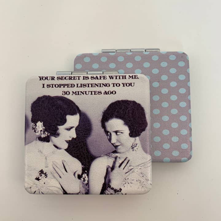 CMIR-30MIN compact mirror secret safe for wholesale by My Favorite Things