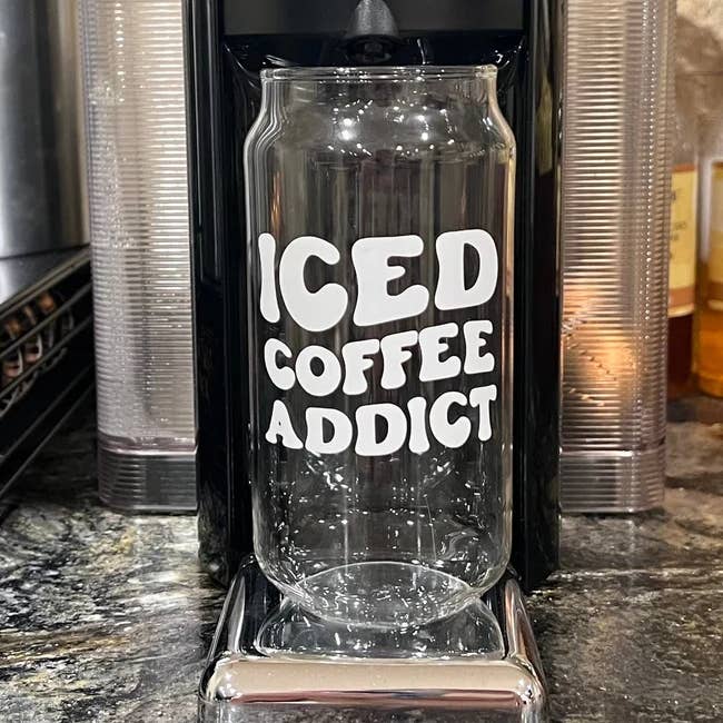 Kelli's Creations – wholesale Dricksglas och koppar – Beroende på Ice Coffee Beer Can Glass, Glas kaffekopp0