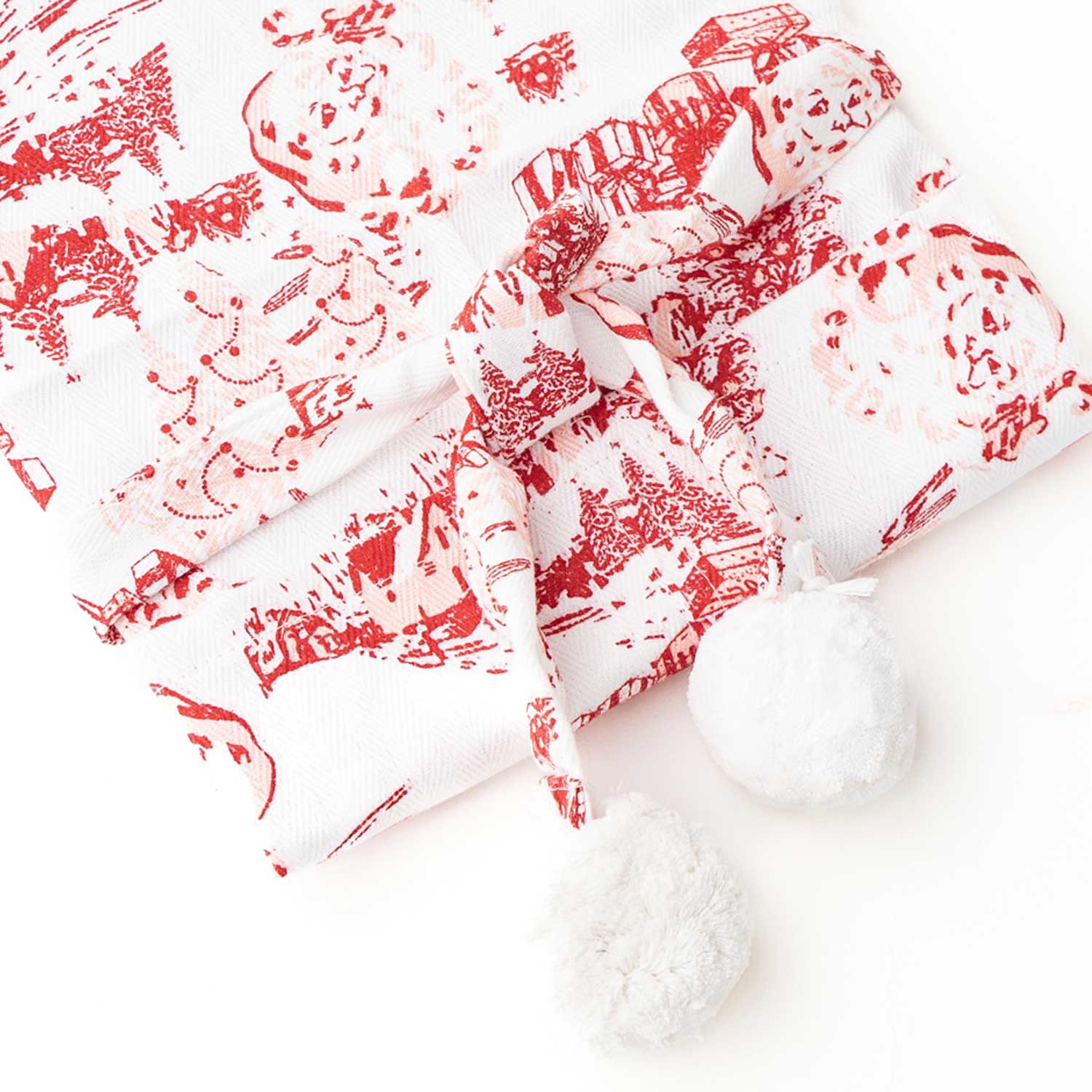 8 Oak Lane - Wholesale Apron - Santa Toile Apron4