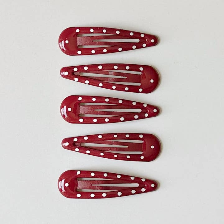 Set di 5 fermagli autunnali per la vendita all'ingrosso da parte di Bloom Headwraps